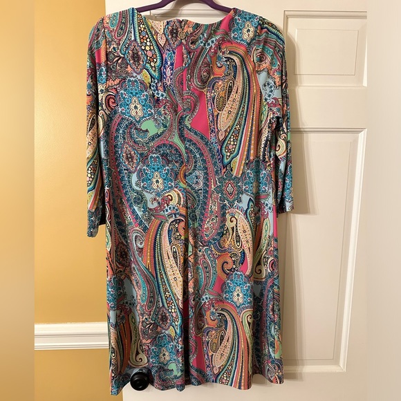 Tommy Hilfiger Dress - Multi Colored - Size 14 - Picture 3 of 10